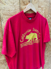Vintage 90s California State Fair red single stitch souvenir t-shirt size XXL