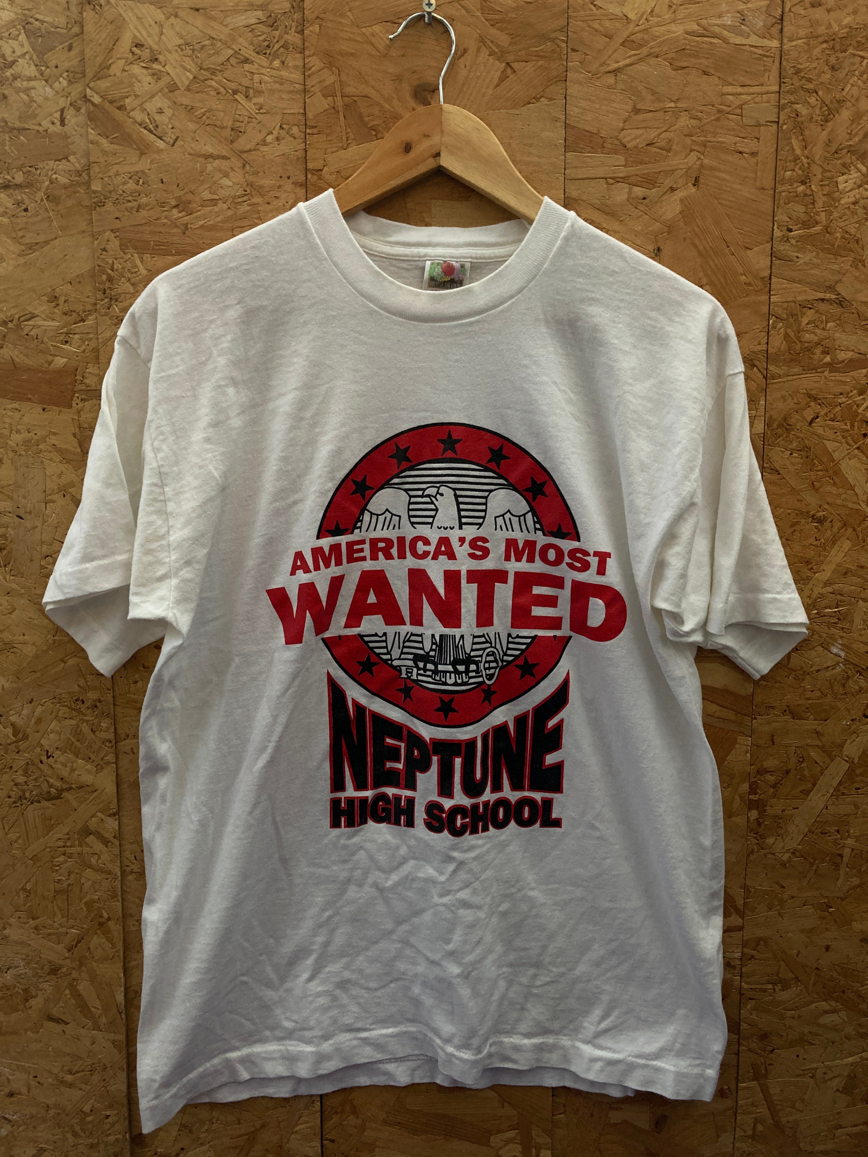 Vintage 97 Neptune high school leavers souvenir single stitch t-shirt size large