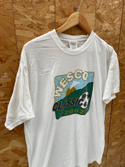 Vintage Hanes WESCO Classic 2002 Soccer T-Shirt White Adult Size L