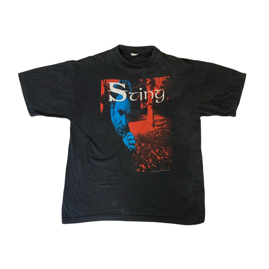 Vintage 96 Sting murcury rising tour black band tshirt size XL the police