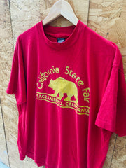 Vintage 90s California State Fair red single stitch souvenir t-shirt size XXL