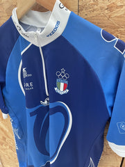 Vintage Italia Cycling Jersey Short Sleeve Blue XL "La Pedalatazzurra '05"