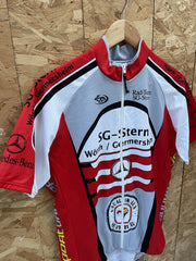 Alexander SG-Stern Wörth/Germersheim Cycling Jersey Size L Red Mercedes-Benz