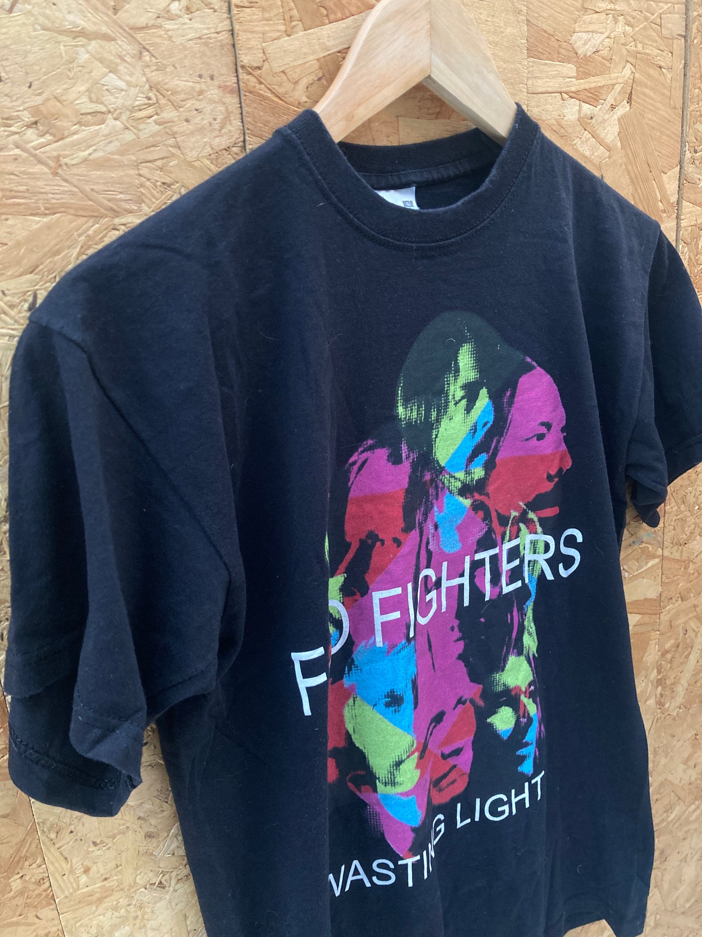 Vintage 2011 Foo Fighters Wasting Light world tour double side print t-shirt S