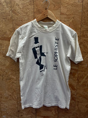 Vintage 90s Le Sophist quirky single stitch white souvenir t-shirt size medium