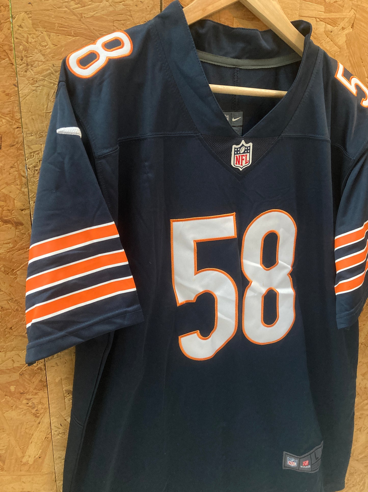 Vintage Y2K Roquan Smith Chicago Bears NFL player jersey size large by Nike