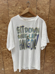 Vintage Busch Adventure Parks 3XL T-Shirt Sit Down Shut Up Hang On Graphic Tee