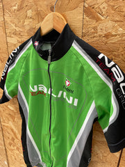 Vintage Nalini Team Group Cycling Jersey Short Sleeve Green Black Men's M