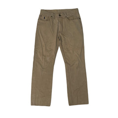 Y2K Vintage Polo Ralph Lauren Men's Khaki Chinos Size 32/30 Straight Fit