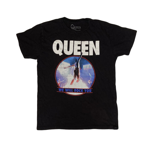 Queen We Will Rock You Freddie Mercury band merch t-shirt size medium