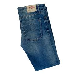 Vintage Y2K Tommy Hilfiger scanton slim cut denim jeans trousers W36"  L34"