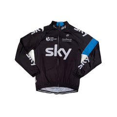 Vintage Rapha Team Sky Cycling Jersey Long Sleeve Men's M Black