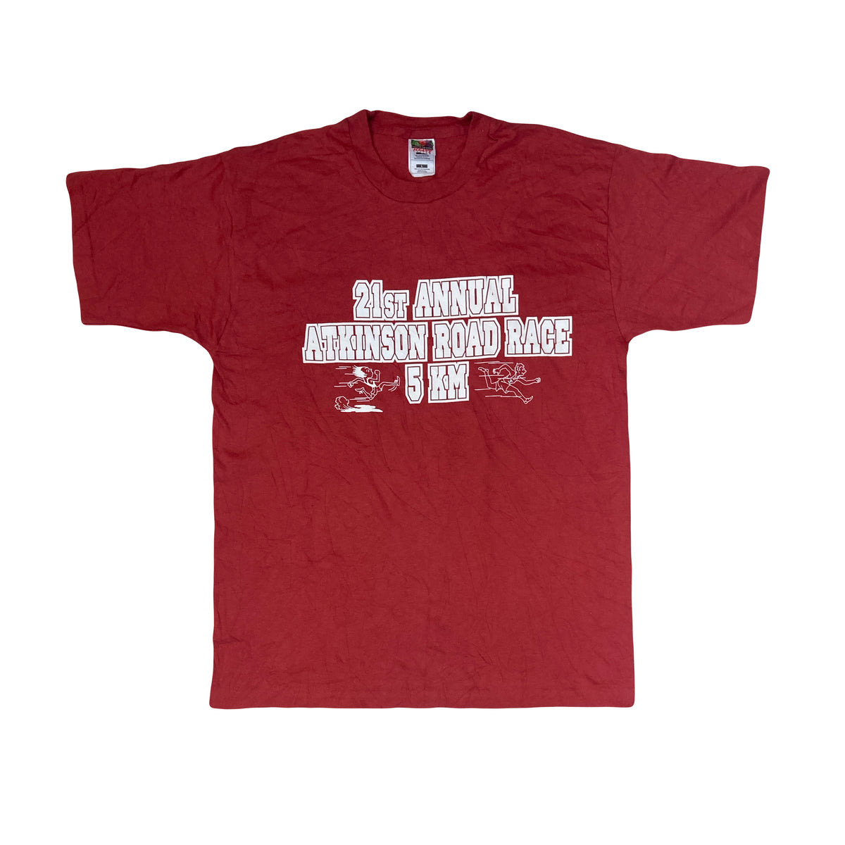 Vintage 90s 21st Atkinsons road race souvenir single stitch t-shirt size large