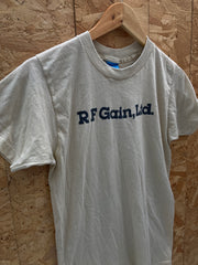Vintage 70s beige RF Gain USA souvenir single stitch t-shirt size small