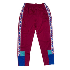 Vintage 90s Lotto cerise pink blue tracksuit jogger pants trousers W31  L30