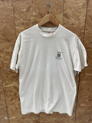 Vintage Fruit of the Loom XL White Graphic T-Shirt 1997 Psychoanalytic Meeting
