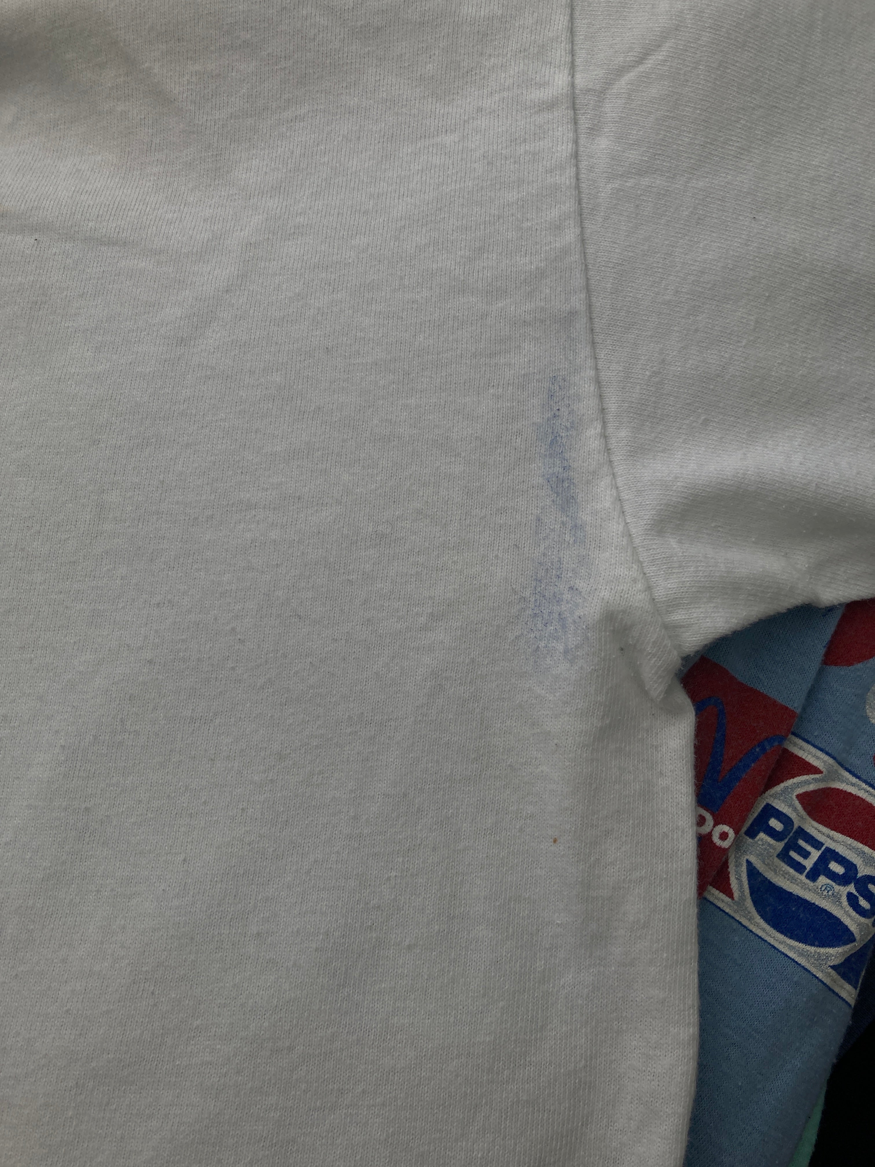 Vintage 90s Boddingtons bitter souvenir single stitch white t-shirt size XL