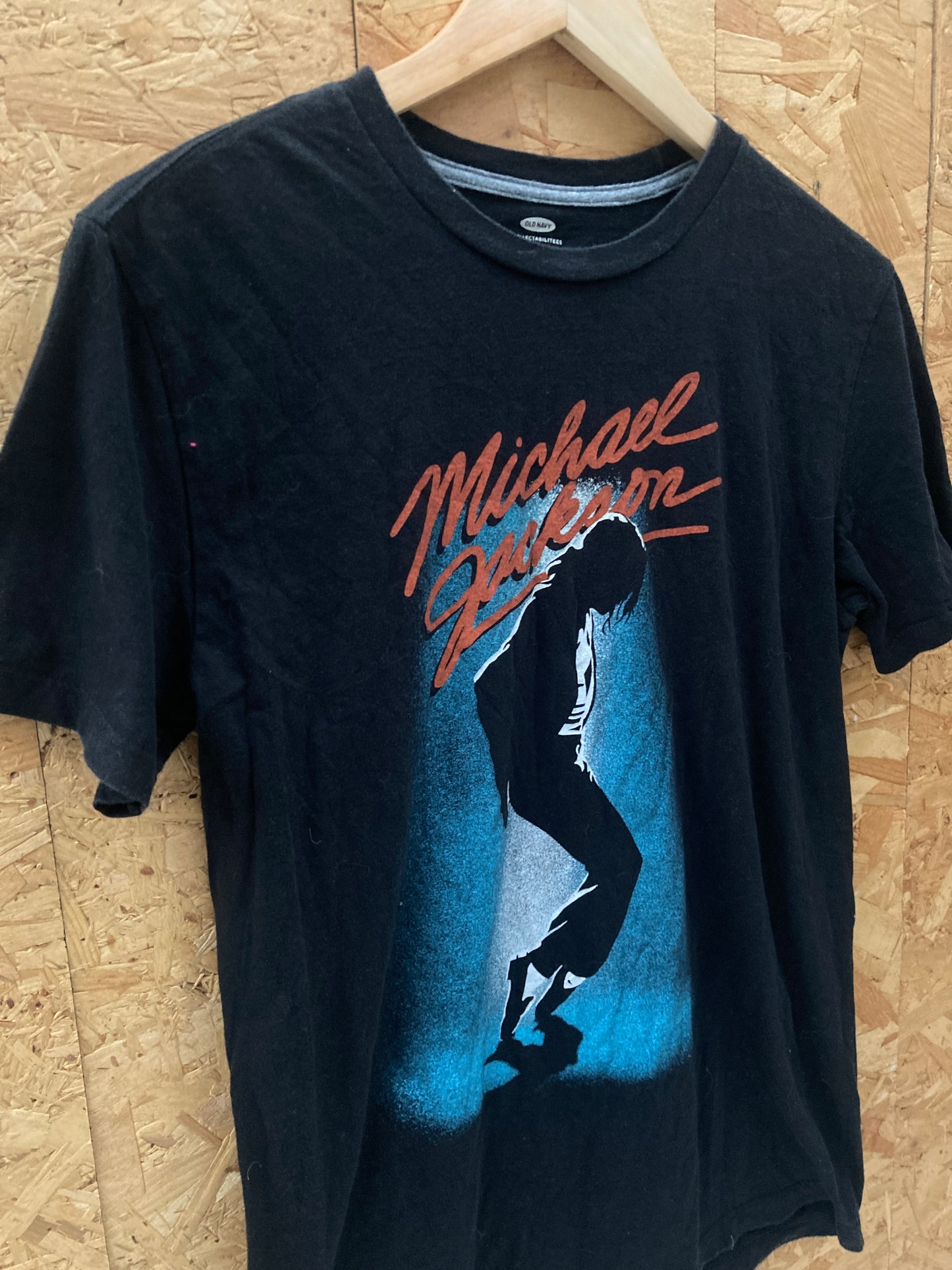 Vintage Y2K Michael Jackson silhouette souvenir t-shirt size small by Old Navy