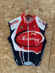 Pissei Specialized Team Esposito Milano Cycling Vest Red White Black S