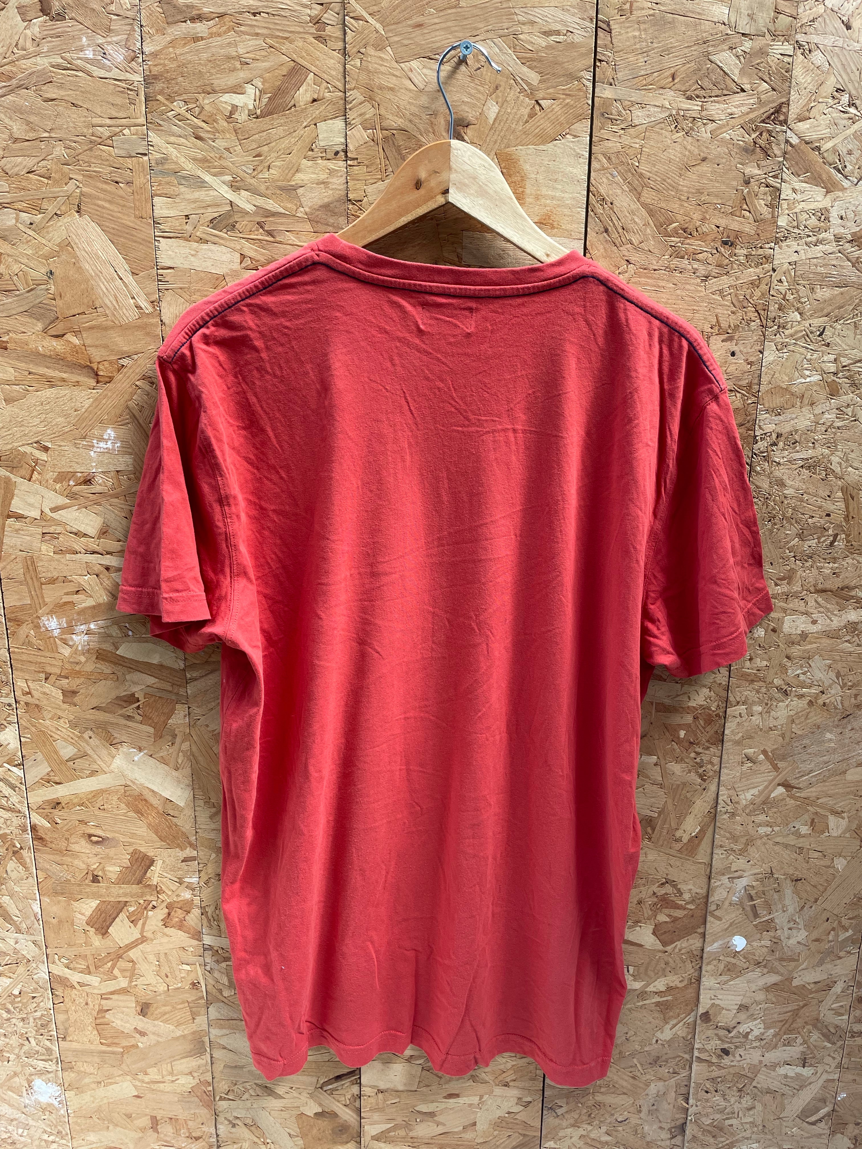 Vintage Kappa Orange XXL Graphic T-Shirt Men's Crew Neck Short Sleeve Tee