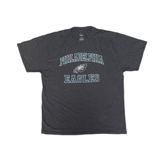 Vintage Philadelphia Eagles XL T-Shirt Gray Mens NCAA Football Tee by Majestic