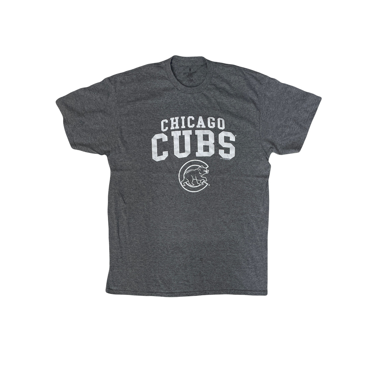 Vintage Y2K Chicago Cubs Heather Gray T-Shirt Size Large by Soft As A Grape