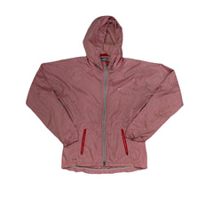 Nike Women's Size M Pink Running Jacket Windbreaker Hoodie