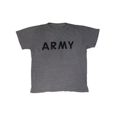 Vintage 90s USA Army PT heather grey T-Shirt - Size M