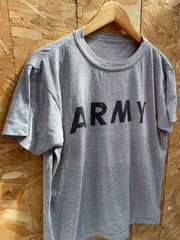 Vintage 90s USA Army PT heather grey T-Shirt - Size M