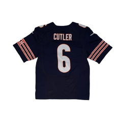 Nike Chicago Bears Jay Cutler #6 NFL Game Jersey - Size 40 - Navy Blue