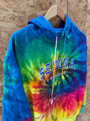 Vintage Sedona Arizona Tie Dye Hoodie Size L by 4Six of America