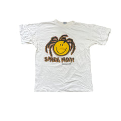 Vintage 90s Smile Mon Bahamas Single Stitch T-Shirt - Size L - White