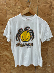Vintage 90s Smile Mon Bahamas Single Stitch T-Shirt - Size L - White