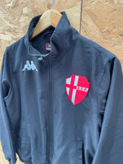 Kappa Small Black Track Jacket ACP Padova Italy Vintage Football Retro