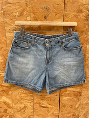Vintage Ralph Lauren Women's Size 8 Light Wash Denim Shorts