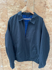 Vintage Y2K Ralph Lauren Chaps Black Jacket Size L Men's Full Zip