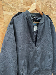 Vintage Neptune Garment Co. Men's Size 48 L Black Bomber Jacket