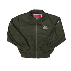 Vintage Lonsdale London Men's Size M Green Jacket Bomber