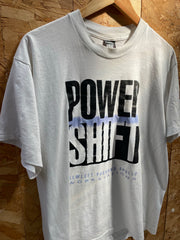 Vintage Single Stitch XL Power Shift HP Workstations T-Shirt White