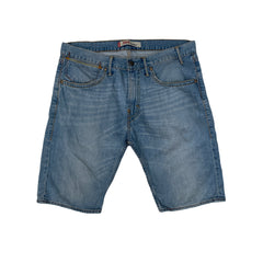 Levi's Men's 504 Jorts Straight Jeans Shorts Size W36 Light Wash Denim