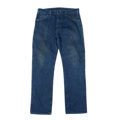 Vintage 90s Dickies Distressed Denim Carpenter Jeans 34x32 Work Pants