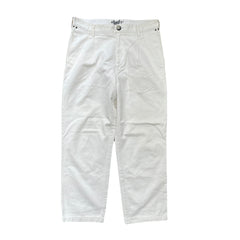 Vintage 90s Avirex Runway White Loose Fit Chino Trousers 32x34