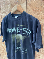 Machine Head Darkness Within Tour T-Shirt Large Black Fruit of the Loom Band Tee