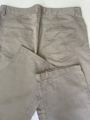 Vintage Calvin Klein Men's 34x30 Stone Gray Casual Chino Trousers