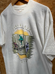 Vintage 93 The Northern League Saints Baseball Single Stitch T-Shirt XXL White