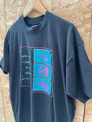 Vintage BEST Society for Neuroscience 25 Years T-Shirt XL Black 1970-1995