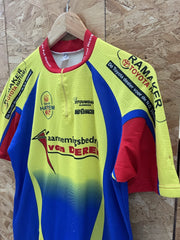 Vintage Cycling Jersey Short Sleeve Ramaker Toyota Dieren Rabobank XL