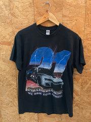 Vintage Y2K  Speed The Light 21 nascar style souvenir black t-shirt size medium