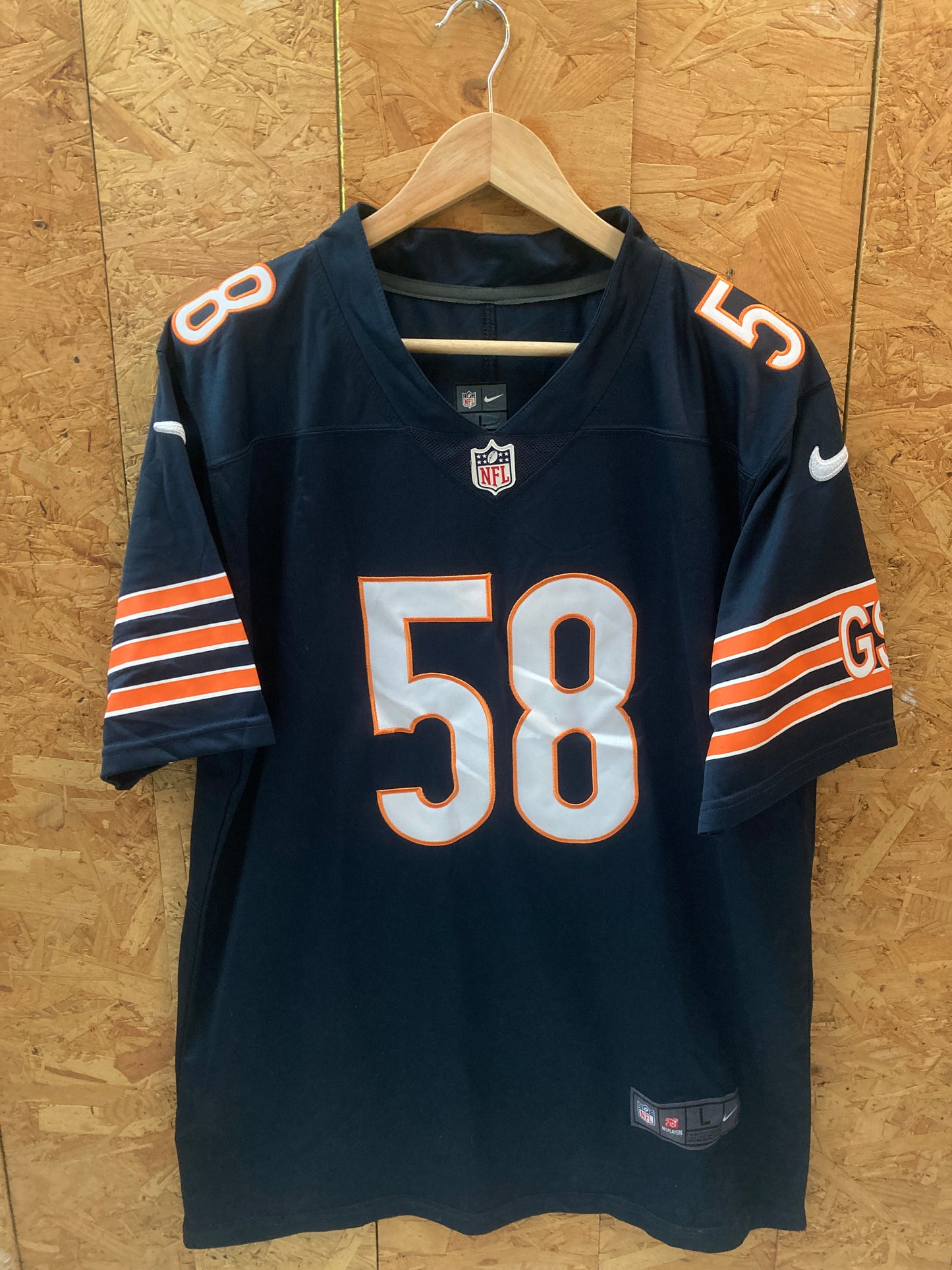 Vintage Y2K Roquan Smith Chicago Bears NFL player jersey size large by Nike