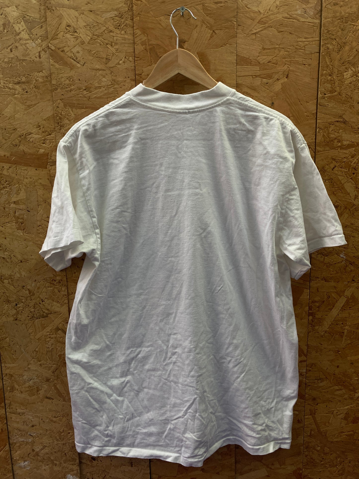 Vintage 90s New Hampshire White Mountains single stitch white t-shirt size XL